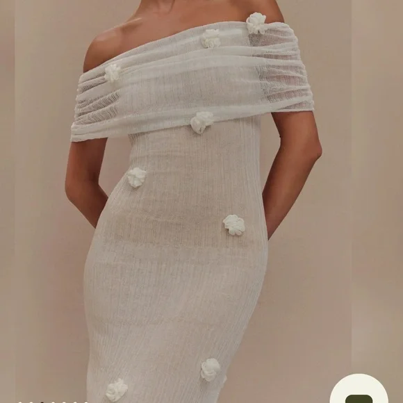 Brynn Orchid Knit Maxi Dress - Picture 2 of 5